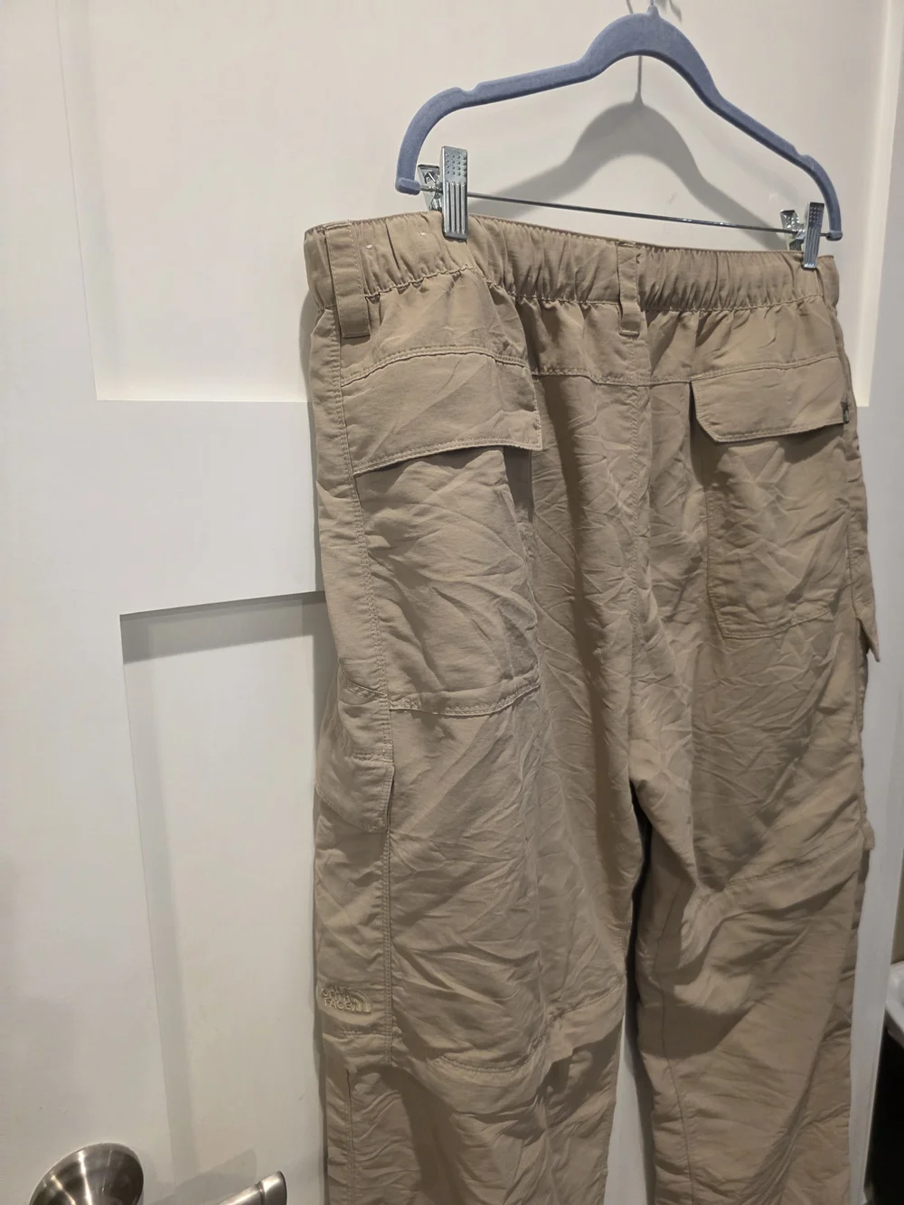 The North Face Paramount Peak Convertible Pants Men’s XXL Tan 39x32 Belt Flaw